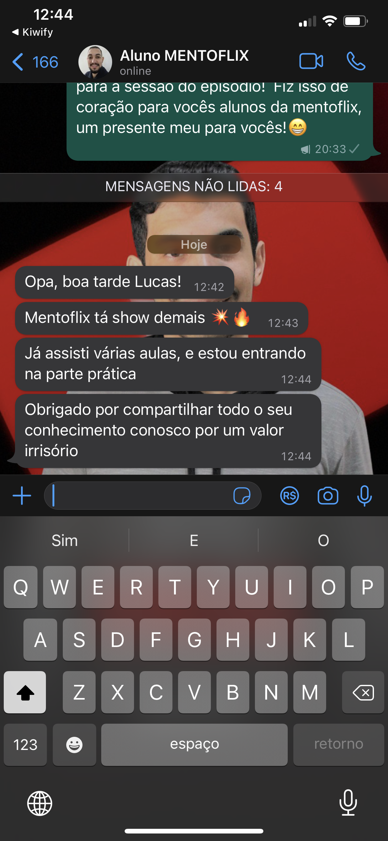 mentoflix depoimentos