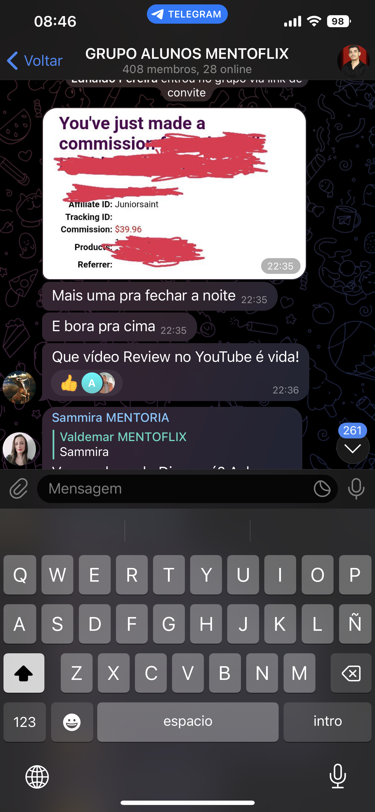 mentoflix depoimentos