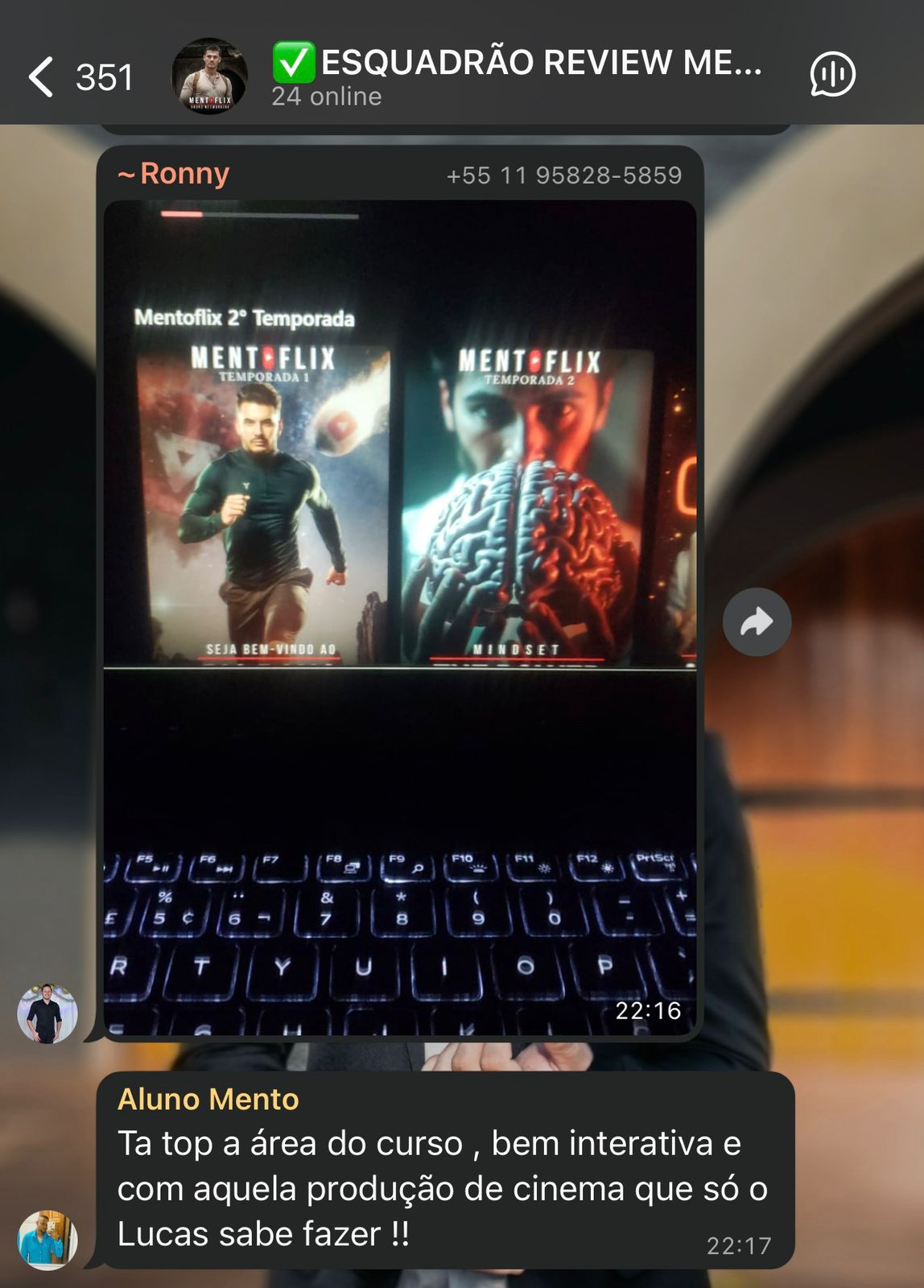 mentoflix alunos