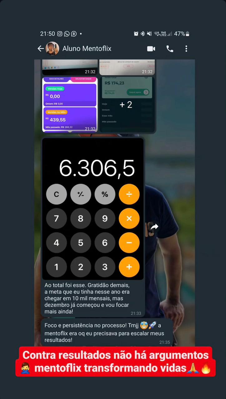 mentoflix resultados