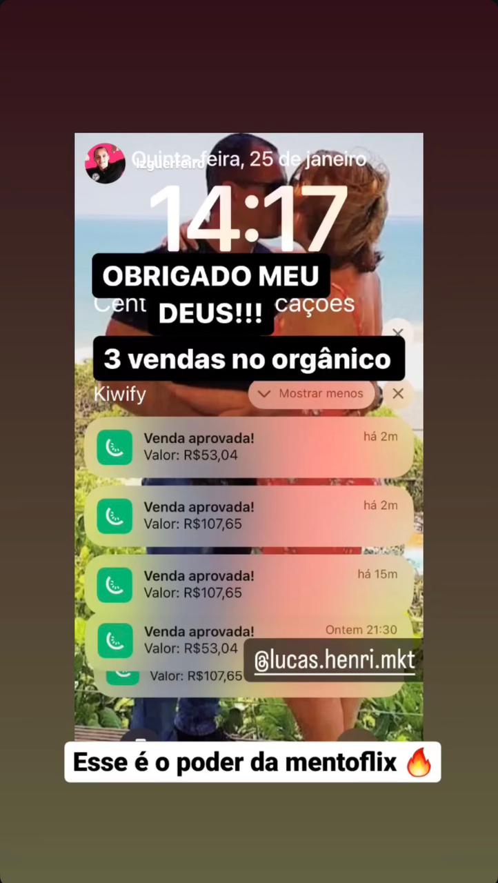 mentoflix depoimentos
