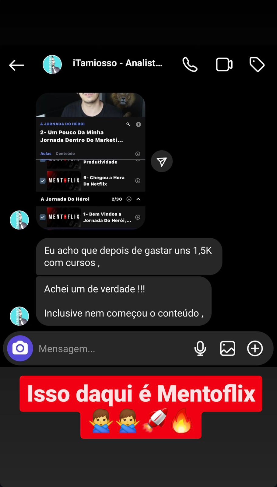 mentoflix funciona