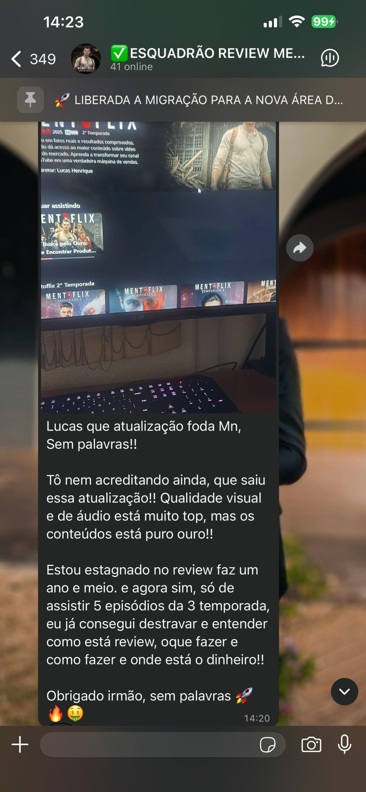 mentoflix depoimentos
