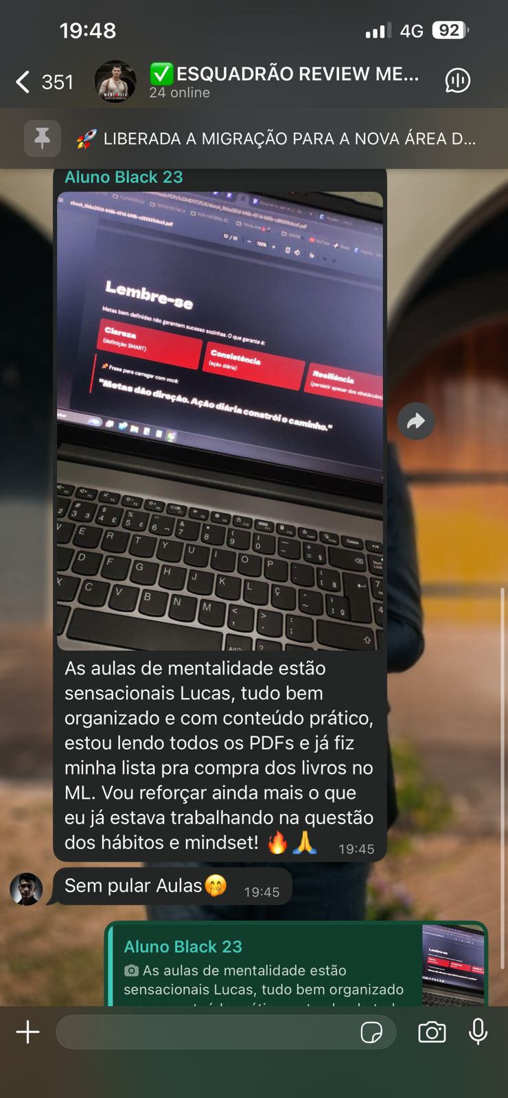 mentoflix alunos