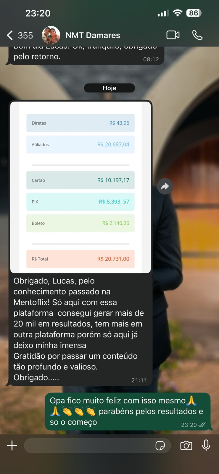 mentoflix alunos